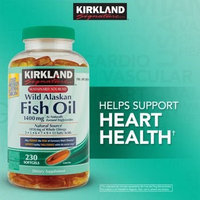 Kirkland Signature Wild Alaskan Fish Oil 1,400 mg, 230 Softgels