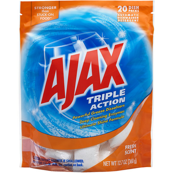 Ajax Triple Action Green Apple Scent Automatic Dishwasher Detergent
