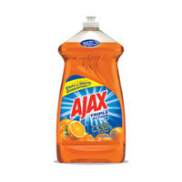 Ajax Triple Action Dish Liquid - Orange, 52 oz