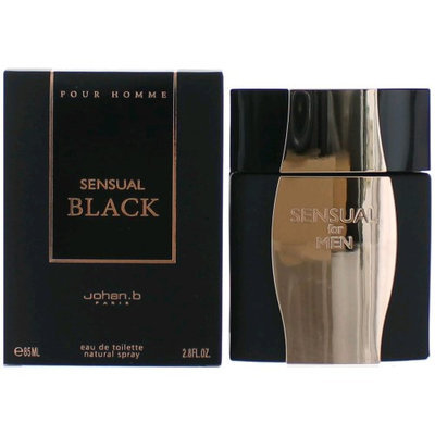 Sensual Black by Johan.b, 2.8 oz Eau De Toilette Spray for Men