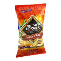 On The Border Tortilla Chips Cafe Style