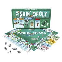 Late for the Sky Productions Late for the Sky FISHIN'-OPOLY Board Game