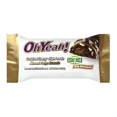 Oh Yeah! Good Grab Almond Fudge Brownie Bar