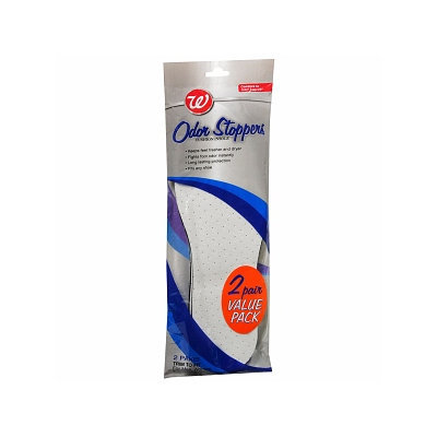 Walgreens Odor Stoppers Cushion Insoles For Men