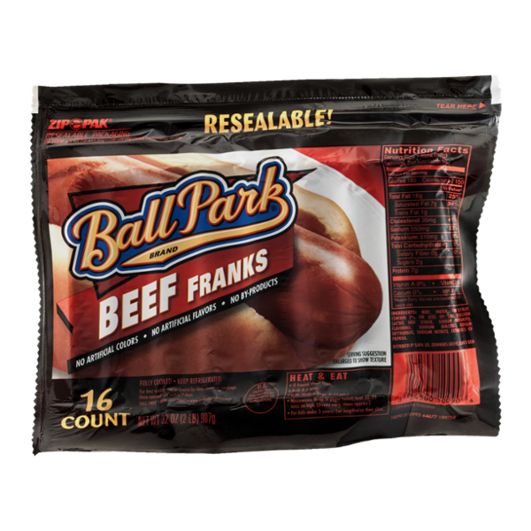 Ball Park Heat & Eat Beef Franks