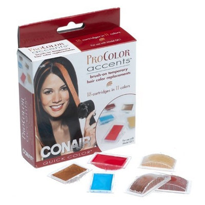 Conair Pro QC1RP Color Accents Temporary Hair Color Kit, Refill