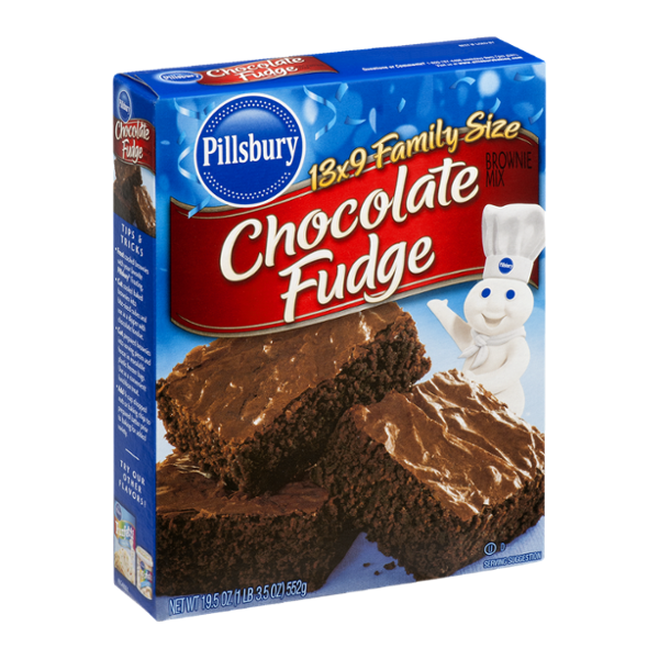 Pillsbury Brownie Mix Chocolate Fudge Family Size
