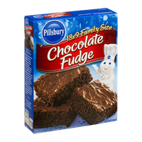 Pillsbury Brownie Mix Chocolate Fudge Family Size