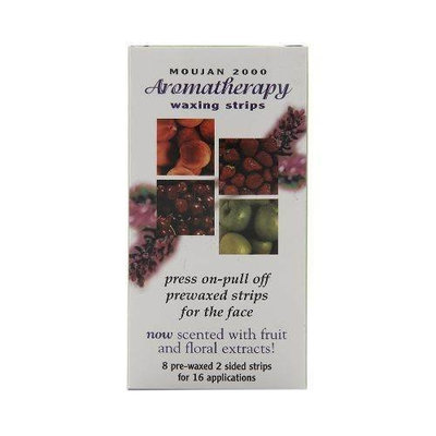 Moujan 2000 Aromatherapy Waxing Strips for Face 16 Applications