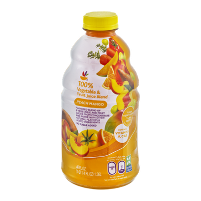 Ahold 100% Vegetable & Fruit Juice Peach Mango