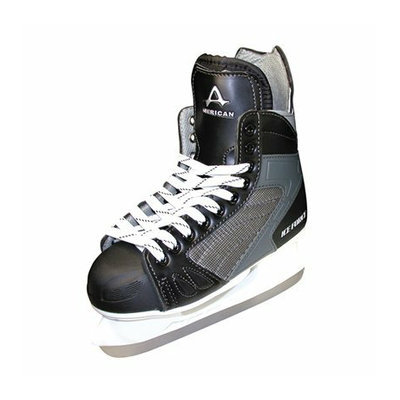 American Athletic Boys American Ice Force Hockey Skate - Black (3)
