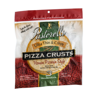 Pastorelli Ultra Thin & Crispy Roman Pizzeria Style Crusts - 3 CT