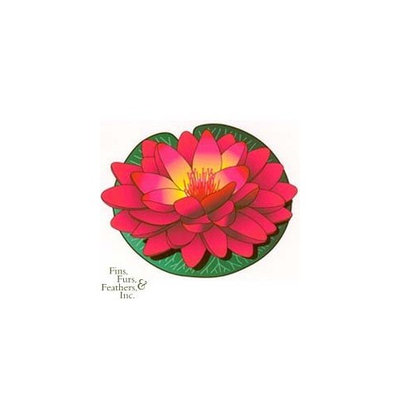 Imagine Gold Llc Imagine Gold Floating Water Lily Medium 5.5 Inch Red