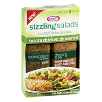 Kraft Sizzling Salads Tuscan Chicken Dinner Kit