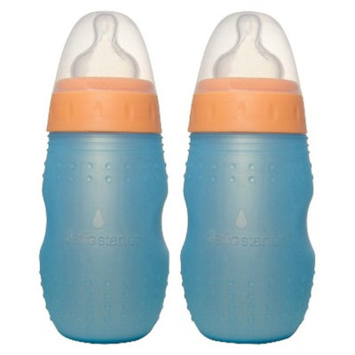 Kid Basix 2pk Safe Starter 9oz Bottle - Blue