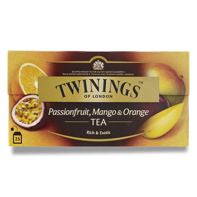 TWININGS™ OF LONDON Passionfruit, Mango And Orange ENVELOPE TEA BAGS