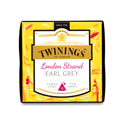 TWININGS™ OF LONDON DISCOVERY COLLECTION London Trand EARL GREY PYRAMID TEA BAGS