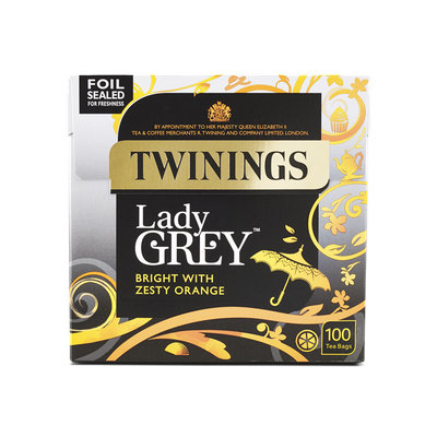 TWININGS Lady Grey BRIGHT WITH ZESTY ORANGE Tea Bags