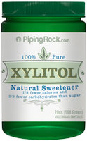 Piping Rock Xylitol 100% Pure Sweetener 20 oz (568 g)