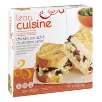 Lean Cuisine Culinary Collection Chicken, Spinach & Mushroom Panini