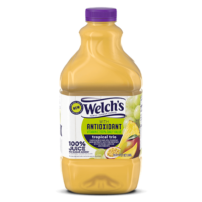 Welch's® 100% Juice Antioxidant Tropical Trio