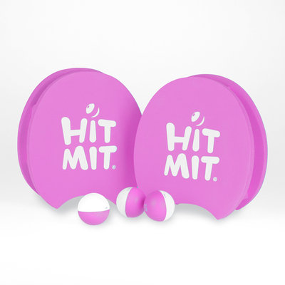 Cam Consumer Products, Inc. Hit Mit Paddle & Ball Set- Pink