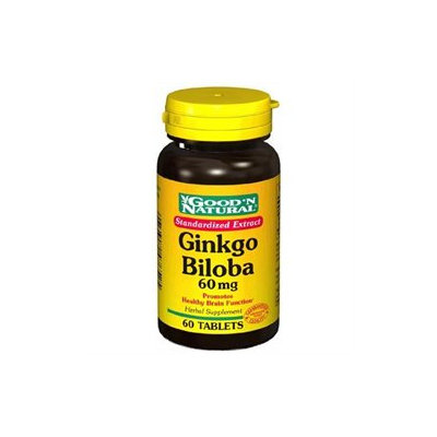 Good 'N Natural - Ginkgo Biloba Extract 60 mg. - 60 Tablets