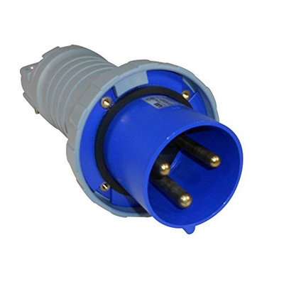 Thomas & Betts ABB Russelstoll ABB460C9W IEC Connector 60A 3P 4 Wire 250V 3 Phase Pin & Sleeve