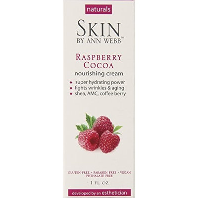 Skin By Ann Webb Nourishing Cream, Raspberry Cocoa, 1 Fluid Ounce