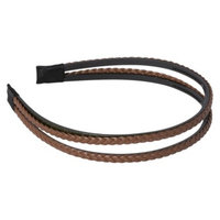 Remington Braided Headband - Brown