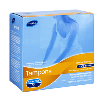CareOne Super Plus Tampons - 40 CT