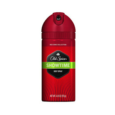 Old Spice Red Zone Deodorant Body Spray Show Time