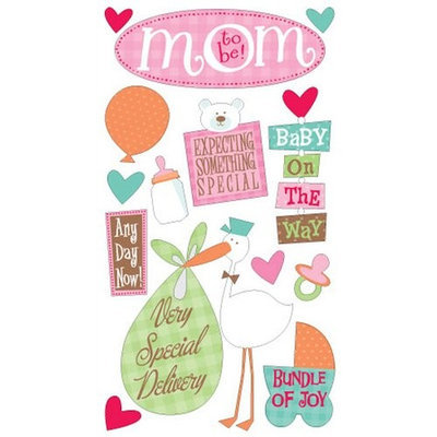 Sticko Mom-to-Be Assorted Stickers