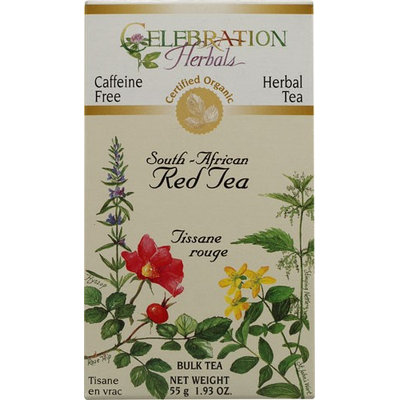 Celebration Herbals Organic South-African Red Tea Bulk Caffeine Free 1.93 oz