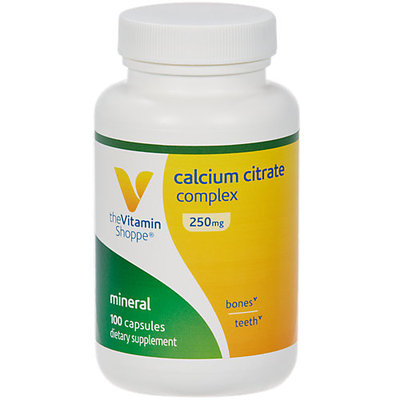Vitamin Shoppe Calcium Citrate Complex
