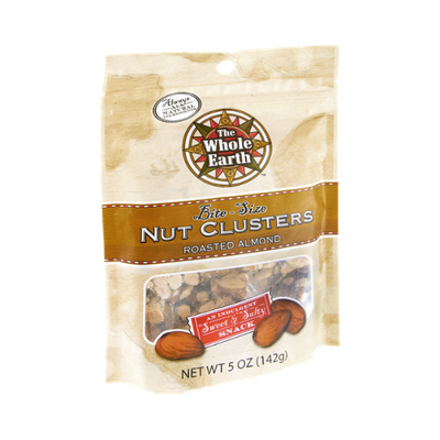 The Whole Earth Bite Size Roasted Almond Nut Clusters