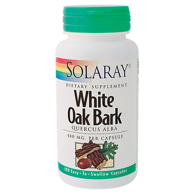 Solaray White Oak Bark - 480 mg - 100 Capsules