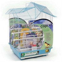 Prevue Pet Products Double Roof Parakeet Cage Kit 91110