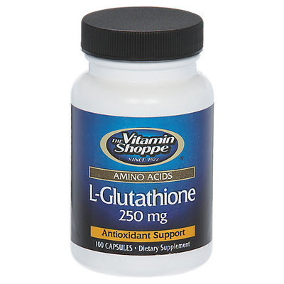 Vitamin Shoppe Reduced Glutathione 250 MG - 100 Capsules - All Other Amino Acids