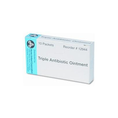 PhysiciansCare Antibiotic Ointment, Refill, 10 Tubes Per Box