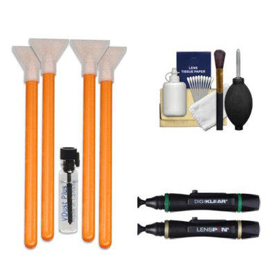 VisibleDust EZ Sensor Cleaning Kit for Size 1.6x Digital SLR Cameras with 1ml Liquid vDust Plus & 4 Vswabs + (2) Lenspen + Cleaning Accessory Kit