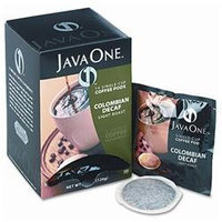 Java One Single Cup Coffee Pods, Columbian Decaf, 14/box
