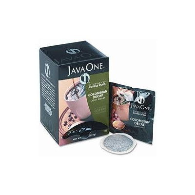 Java One Single Cup Coffee Pods, Columbian Decaf, 14/box