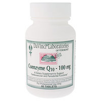 DaVinci Laboratories - CoEnzyme Q10 100 mg. - 60 Vegetarian Tablets