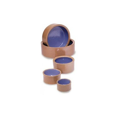 Ethical Pet Products Ethical Pet Crock Cat and Reptiles Ceramic Dish in Tan and Blue