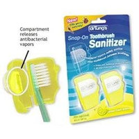 Dr. Tungs Dr. Tung's - Snap-On Kid's Toothbrush Sanitizer - 2 Pack