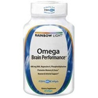 Rainbow Light Nutritional Systems Omega Brain Performance - 60 Softgels - Omega 3 Fish Oil