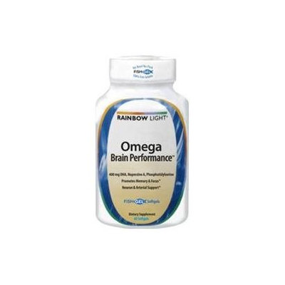Rainbow Light Nutritional Systems Omega Brain Performance - 60 Softgels - Omega 3 Fish Oil