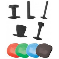 Fabrication Enterprises 10-2834 Puttycise Theraputty set- hard- 5 tools- Four 6 oz Theraputty- Red- Green- Blue- Black