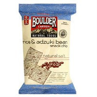 Boulder Canyon Rice & Bean Snack Chips with Adzuki Beans Natural Salt - 5 oz